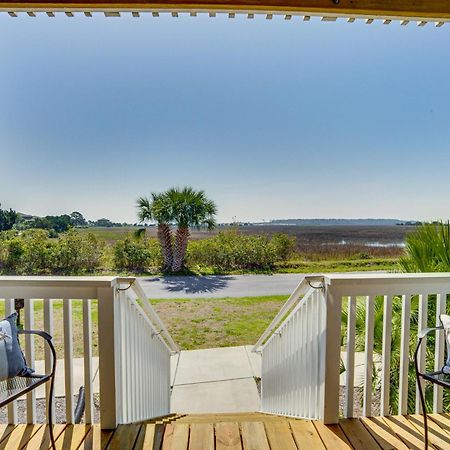 Harbor Island Condo With Deck - Steps To Beach! Oceanmarsh Subdivision Экстерьер фото