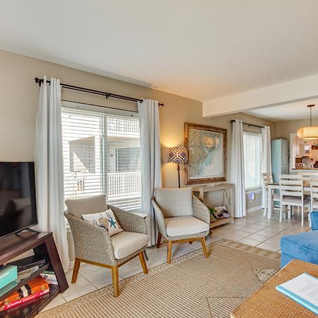 Harbor Island Condo With Deck - Steps To Beach! Oceanmarsh Subdivision Экстерьер фото