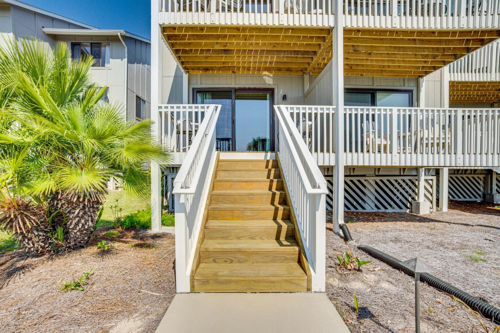 Harbor Island Condo With Deck - Steps To Beach! Oceanmarsh Subdivision Экстерьер фото